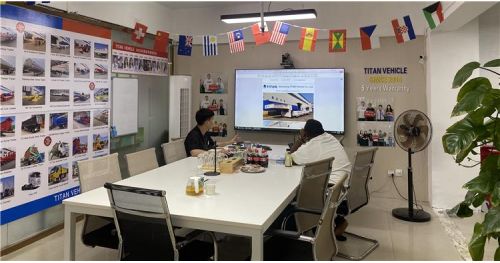 Nigeria Lagos Customer Agents Purchase 20 Units 80 Ton Low Bed Truck Trailer