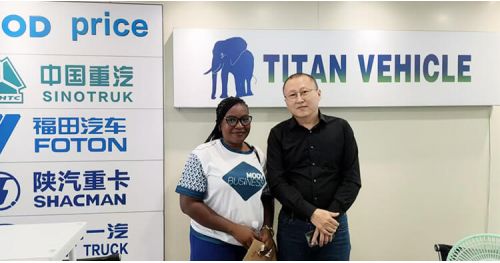 Kenyan Customers Visit Tongya Vehicle to Buy 4 Axle Flatbed Trailer