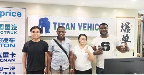 Costa Rica Customers Came to Tongya to Buy 3 Axle 40 Feet Flatbed Trailer