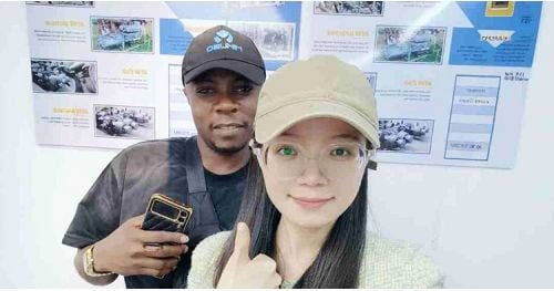 Ghanaian Customers Visited Tongya and Purchased Aluminum Tanker Trailer