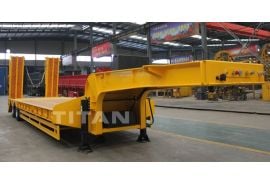 3 Axle lowbed trailer will be delivered to port on June 23th