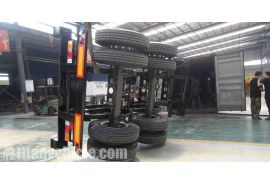 2 Axle Container Trailer has finished and package on July 21th