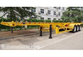 2 Units Container Chassis Trailer will be sent to Jamaica Kingston