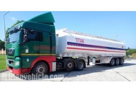 40000 Liters Petrol Tanker for Sale will be sent to Rwanda Kigali