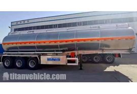Tri Axle 45000 Liters Aluminum Tanker Trailer will be sent to Mauritius
