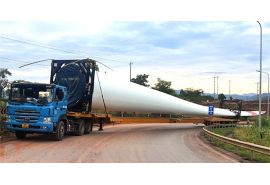  6 Axle Extendable Blade Trailer Feedback from Vietnam Customer