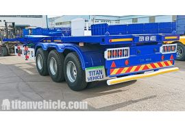 3 Axle 40ft Container Chassis will be Exported to Vietnam