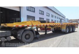 Tri Axle 25m Extendable Trailer will be export to Tanzania