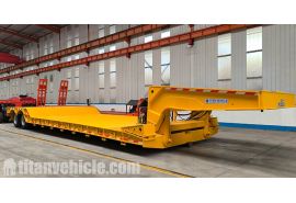 2 Line 4 Axle Removable Goosneck Trailer will be Exported to Ghana