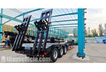 3 Axle Low Bed Semi Trailer will be Sent to Guinea