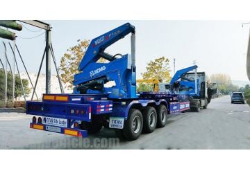 37 Ton Side Loader Trailer will be sent to Papua New Guinea