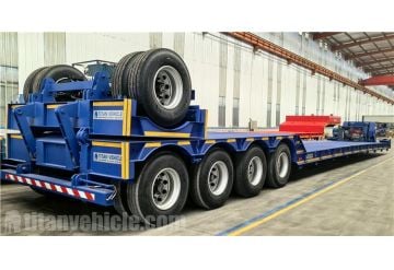 5 Axle Detachable Gooseneck Trailer will be sent to Papua New Guinea