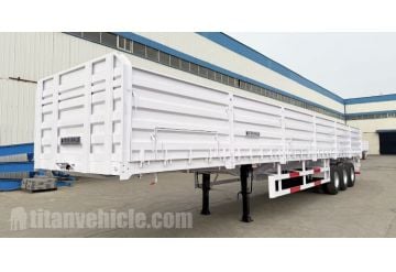3 Axle Drop Side Grain Transport Trailer will be Shipped to Zimbabwe