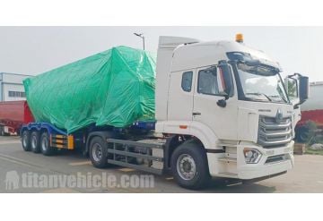 42cbm Dry Bulk Cement Tanker Trailer Ready to Ship