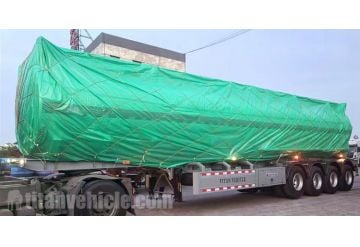 4 Axle Diesel Fuel Tanker Trailer will be sent to Senegal