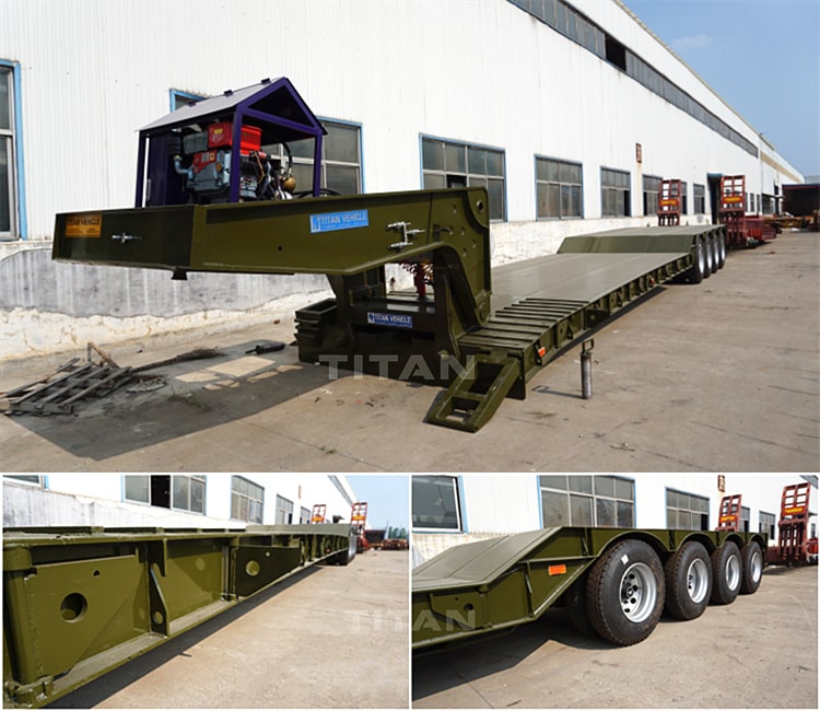 Removable Gooseneck Semi Trailer for Sale - Improvement of the Hydraulic System