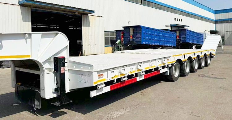 5 Axle Semi Lowbed Trailer for Sale in Dominican