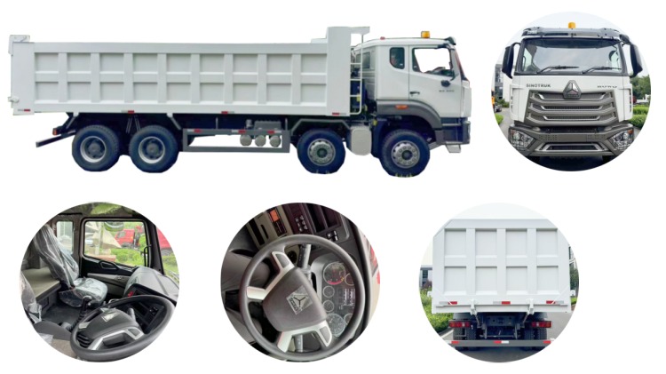 Sinotruk Howo 8x4 Dump Truck Price in Sierra Leone