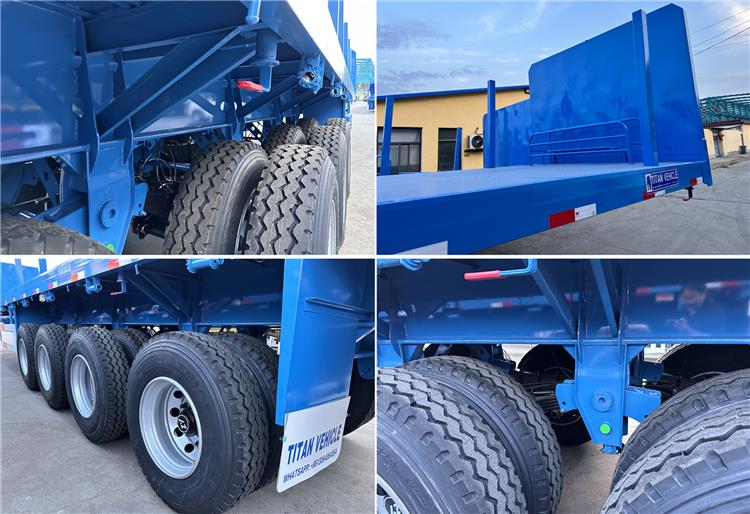 Flatbed Trailer for Wood Transport Price for Sale In Congo