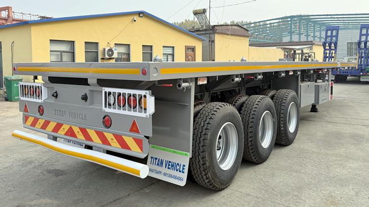 Tongya Vehicle Tri Axle Trailer for Sale in Uganda