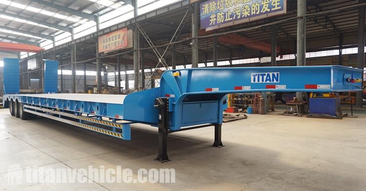 Tri Axle 80 Ton Low Loader Trailer for Sale In Nigeria Lagos