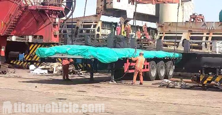 Pacakge of 3 Axle Stake Trailer for Sale Price