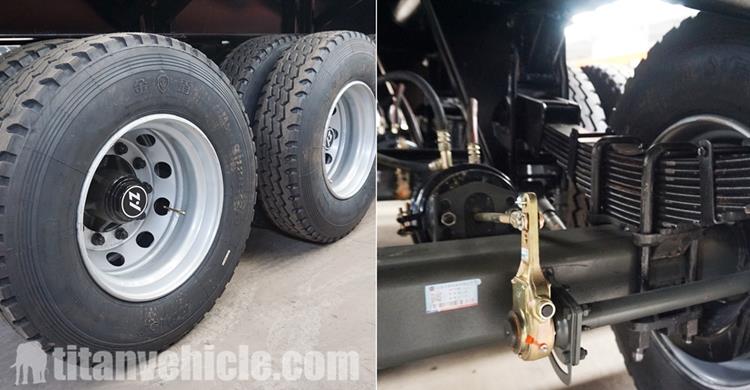 Details of 20/40Ft Triaxle Trailer for Sale 