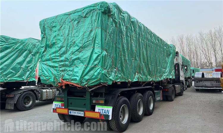 Tri Axle 33CBM Tipper Trailer for Sale In Kenya