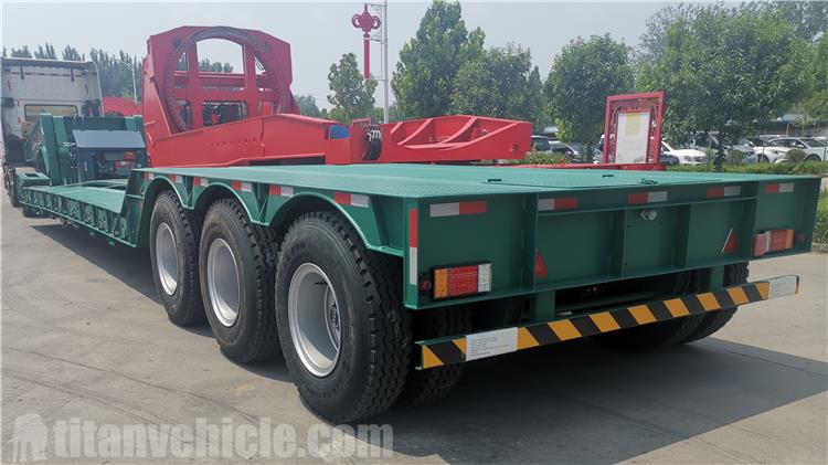 Tri Axle Detachable Gooseneck Trailer for Sale In Guyana