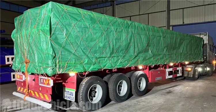 Triple Axle Flatbed Trailer for Sale In Nigeria Lagos