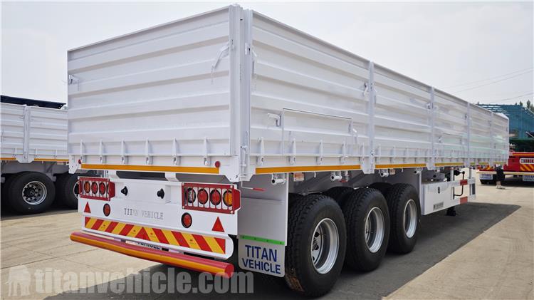 Triaxle Trailer with Bulk Sides for Sale In Zambia