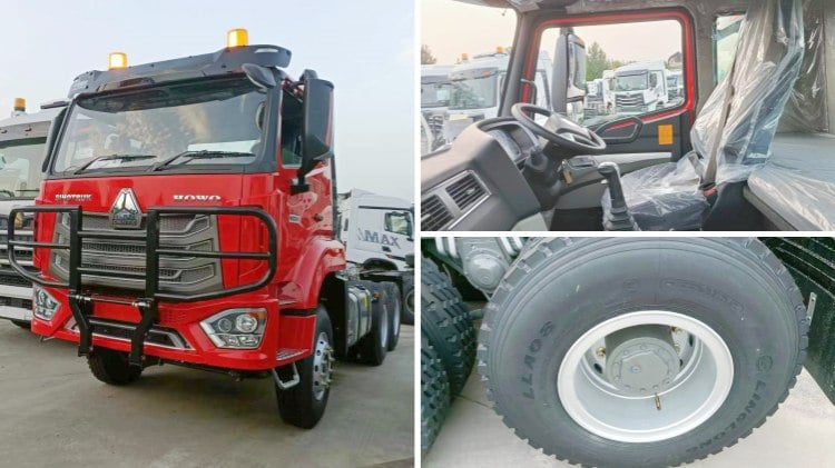 Howo 430 Sinotruk Tractor Head 6x4  Howo Truck for Sale in Kazakhstan
