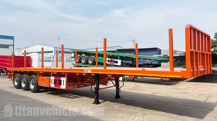 Tri Axle Flat Deck Trailer for Sale in Namibia