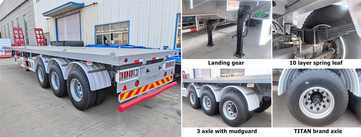 Tongya Flatbed Trailer On Sale Discount Price