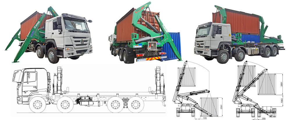 Clearance Sale Side Lifter Trailer