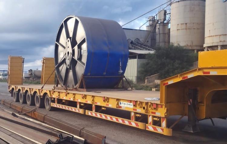 5 axle lowbed trailer for sale in Algeria