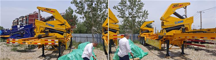 Container Side Loader Trailer