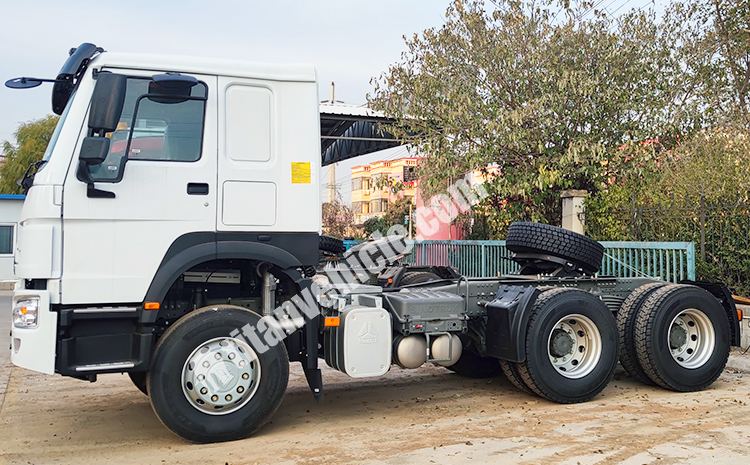 sinotruk howo tractor truck 380 hp will be sent to burkina faso