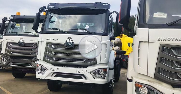 Howo Nx 400 Tractor Truck for Sale in Burkina Faso