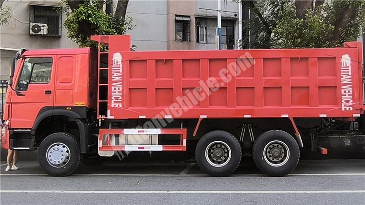Used Howo Dump Truck Price for Sale In Ghana