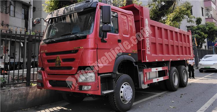 Used Howo Dump Truck Price for Sale In Ghana