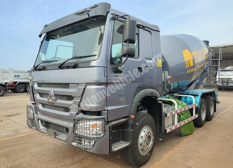 Used Howo Concrete Cement Mixer Truck for Sale in Kenya
