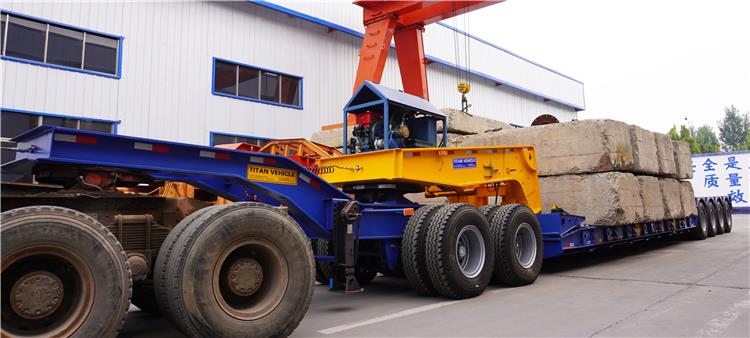 Different types of Low bed Trailer