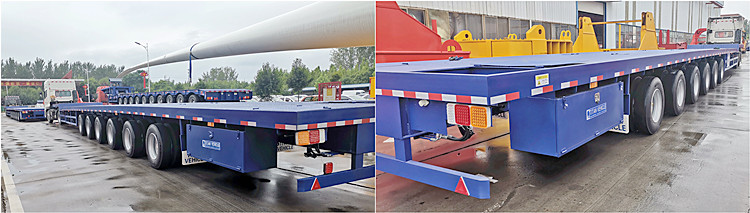 transportation of wind turbine blades