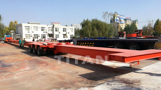 Tongya 52 meters Extendable Modular Trailer