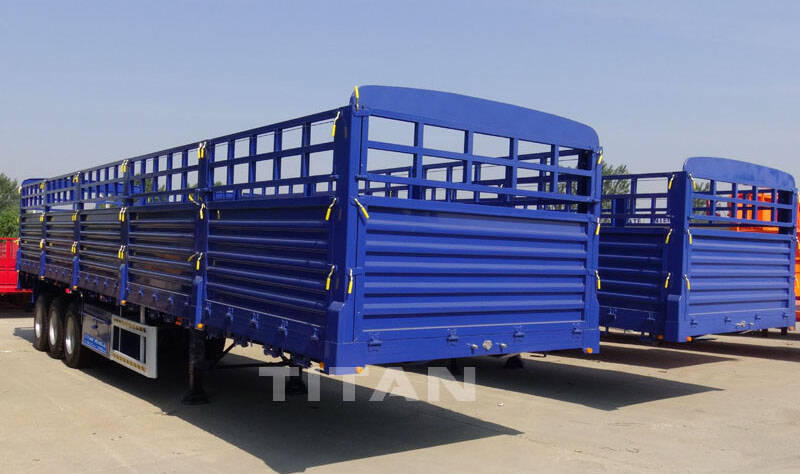 60T Animals Transport Livestock Trailer for Sale in Namibia