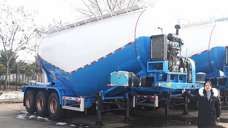 Cement Powder Truck Trailer Near Me in Sudan