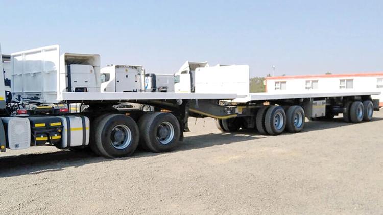 Flatbed Interlink Trailer Truck for Sale - Tongya Vehicle