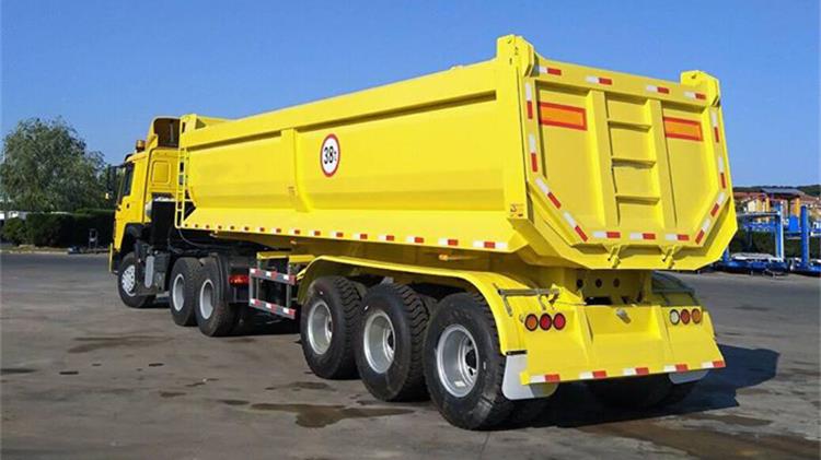 Tipper Trailer | Tongya 3 Axle 60 Ton End Dump Trailers in Ghana Kumasi Price