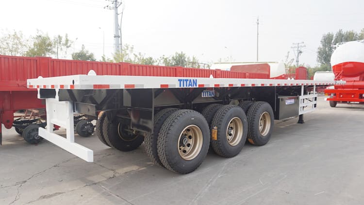 Tri Axle Trailer Price | Used Flatbed Tri Axle Trailer for Sale